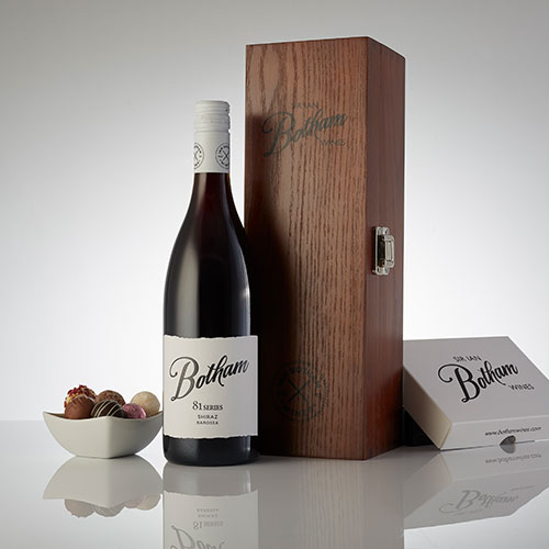 Botham 81 series shiraz with truffles box