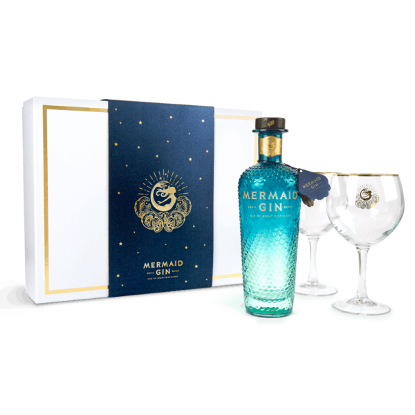 Mermaid gin gift set