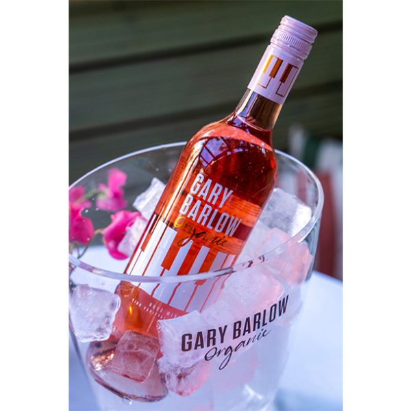 Gary Barlow ice bucket with Rosé